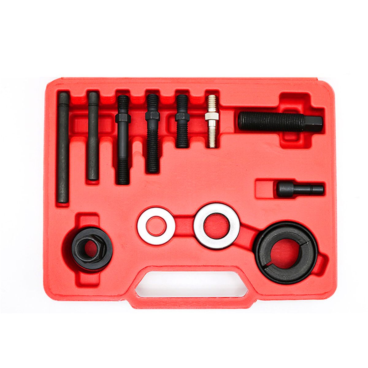 12pcs Power Steering Pulley Puller Installer Kit For Most