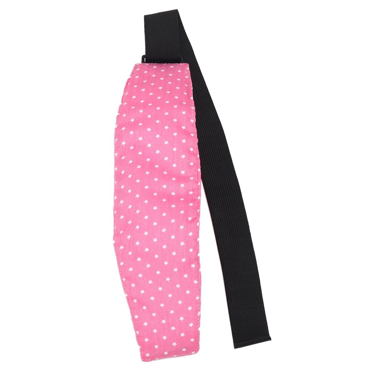 1Pcs Fixing Band Baby Kid Head Support Holder Star Print Sleeping Belt Car Seat Sleep Nap Holder Belt Baby Stroller Safety Seat Holder Belt(PINK)