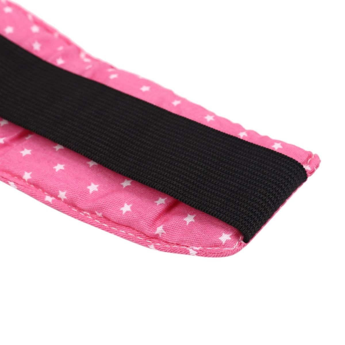 1Pcs Fixing Band Baby Kid Head Support Holder Star Print Sleeping Belt Car Seat Sleep Nap Holder Belt Baby Stroller Safety Seat Holder Belt(PINK)