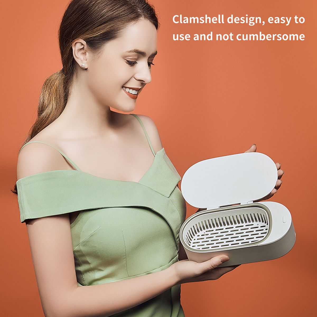 400ML Ultrasonic Cleaner Household Watch Eyeglasses