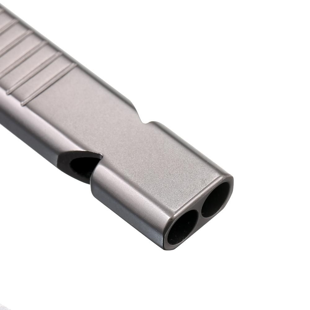 128GB USB3.0 U Disk Whistle USB Flash Drive 2-in-1 Design Portable U Disk Zinc Alloy Material Solid and Durable Plug and Play