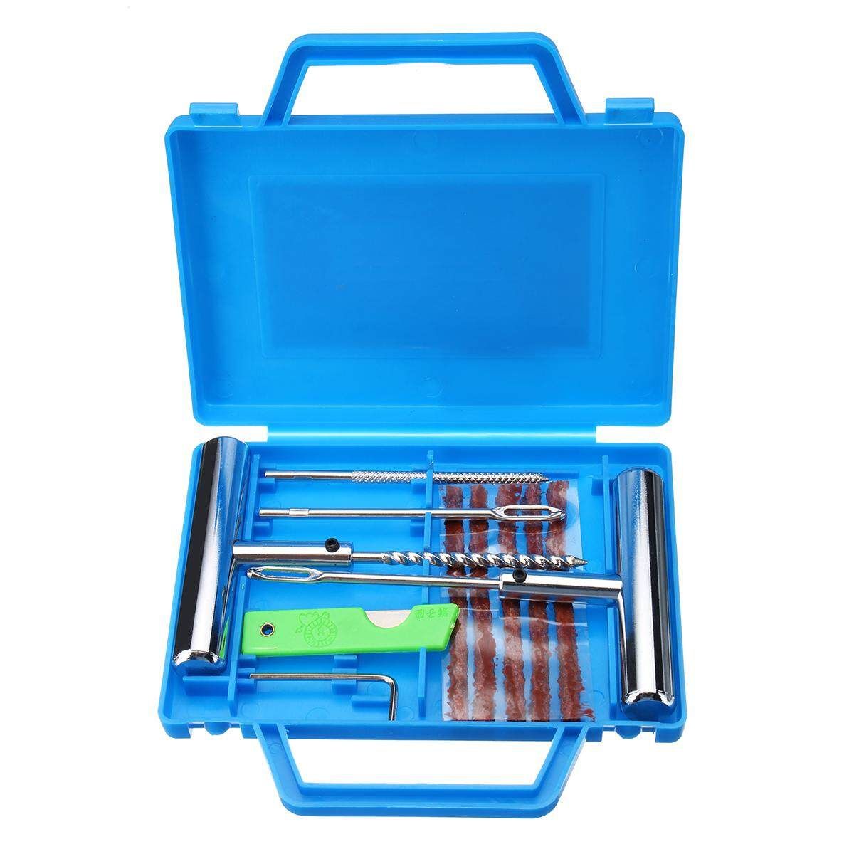 11pcs Heavy Duty Car Puncture Repair Plug Set Tyre Repair Tool Kit