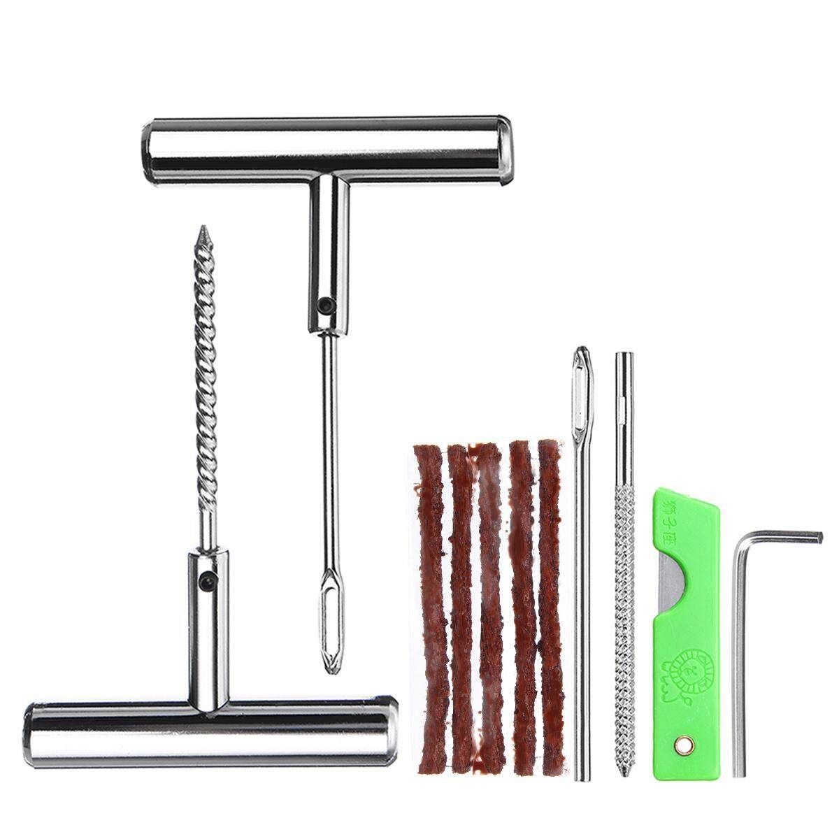 11pcs Heavy Duty Car Puncture Repair Plug Set Tyre Repair Tool Kit