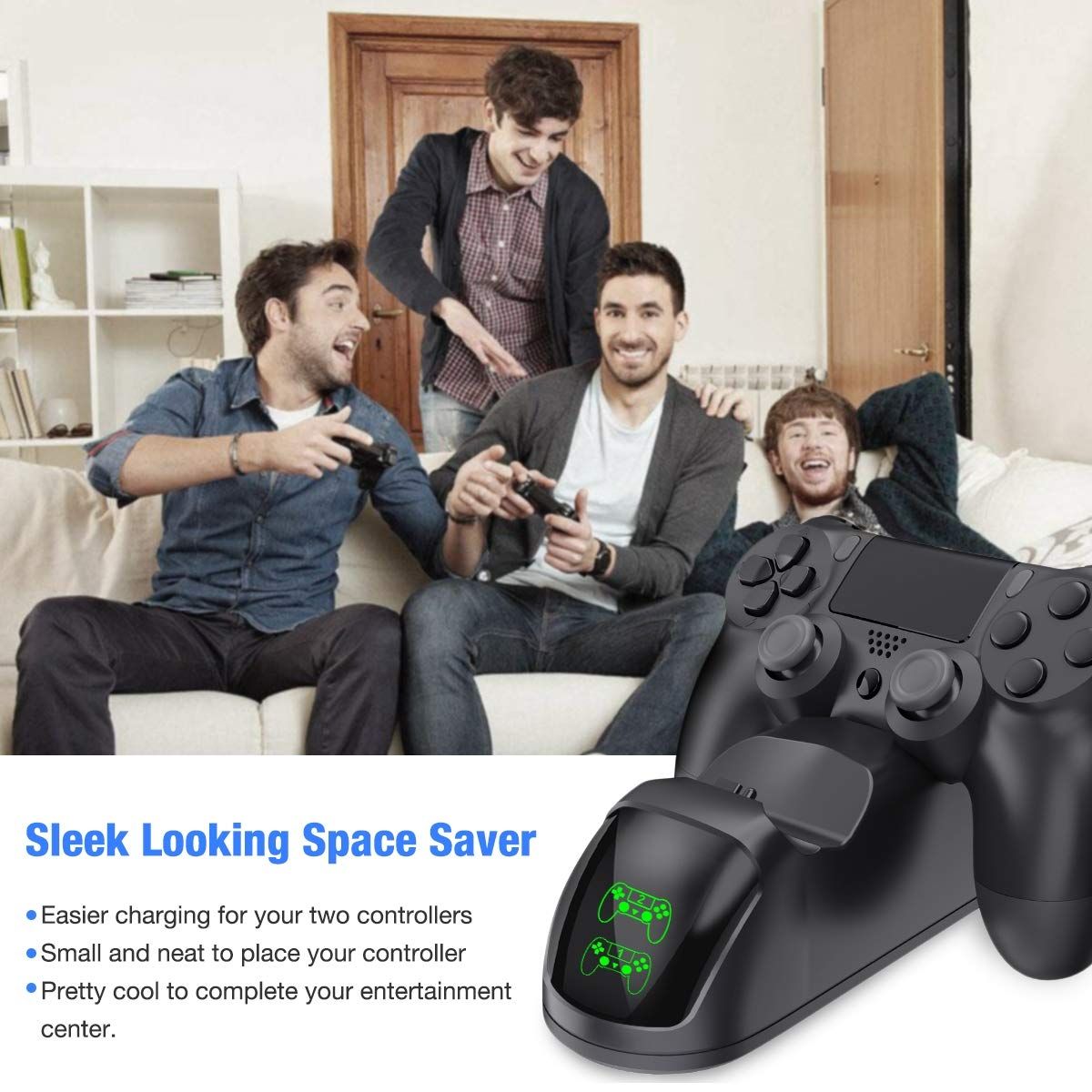 PS4 Controller Charger PlayStation 4 Charging Station Holder