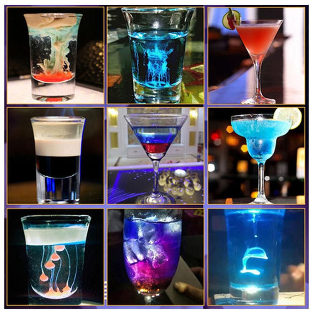 20pcs Bar Cocktail Set Shaker Drink Making Kit Stainless Steel Mixer Making Gift with Holder Base