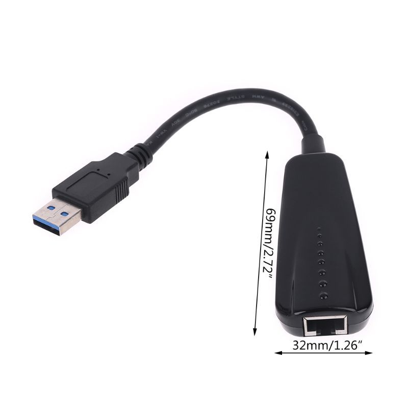 8153 Chipset USB 3.0 RJ45 Net Work Card Lan Adapter 10 100