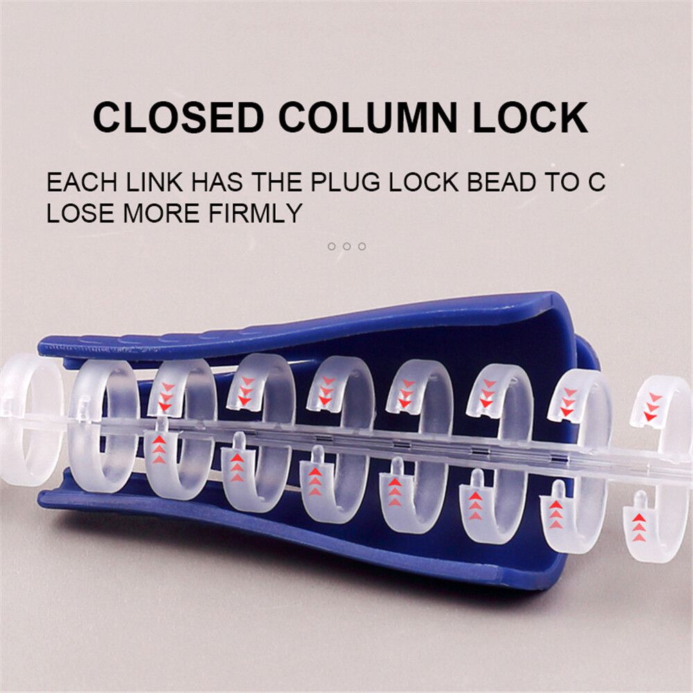 KW-trio 7849 10Pcs Binding Rings Set Four Colors 30 Circles Binding Ring Book Document File Storage Ring For School Office Supplies Blue