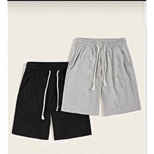 2 Short For Men And Women - Black And Ash