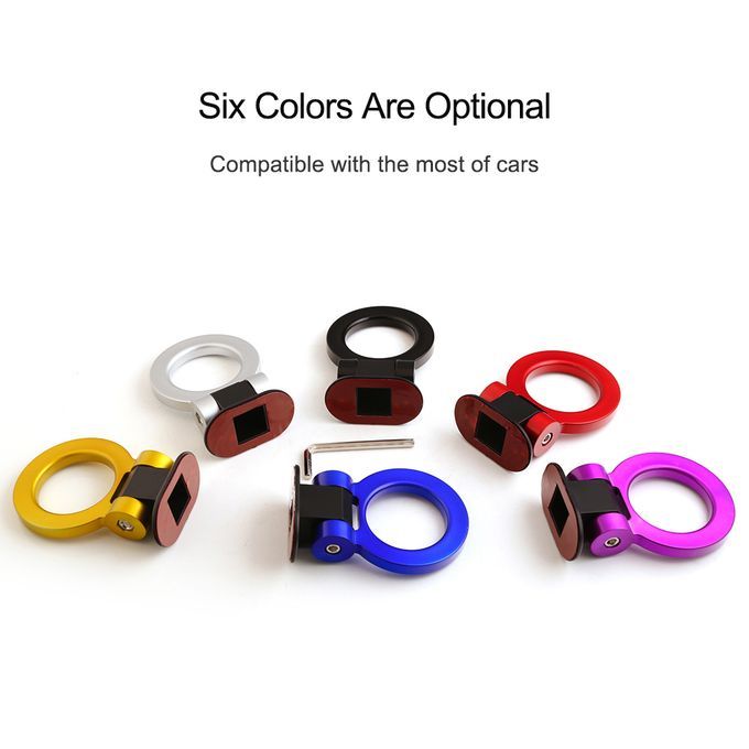 Universal Trailer Hook Sticker Car Styling Decoration Auto