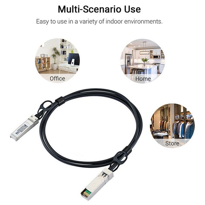 10 Gigabit  Ompatible For H3  For Huawei P Ive  O Er  Able SFP + DA   Able-black-1M