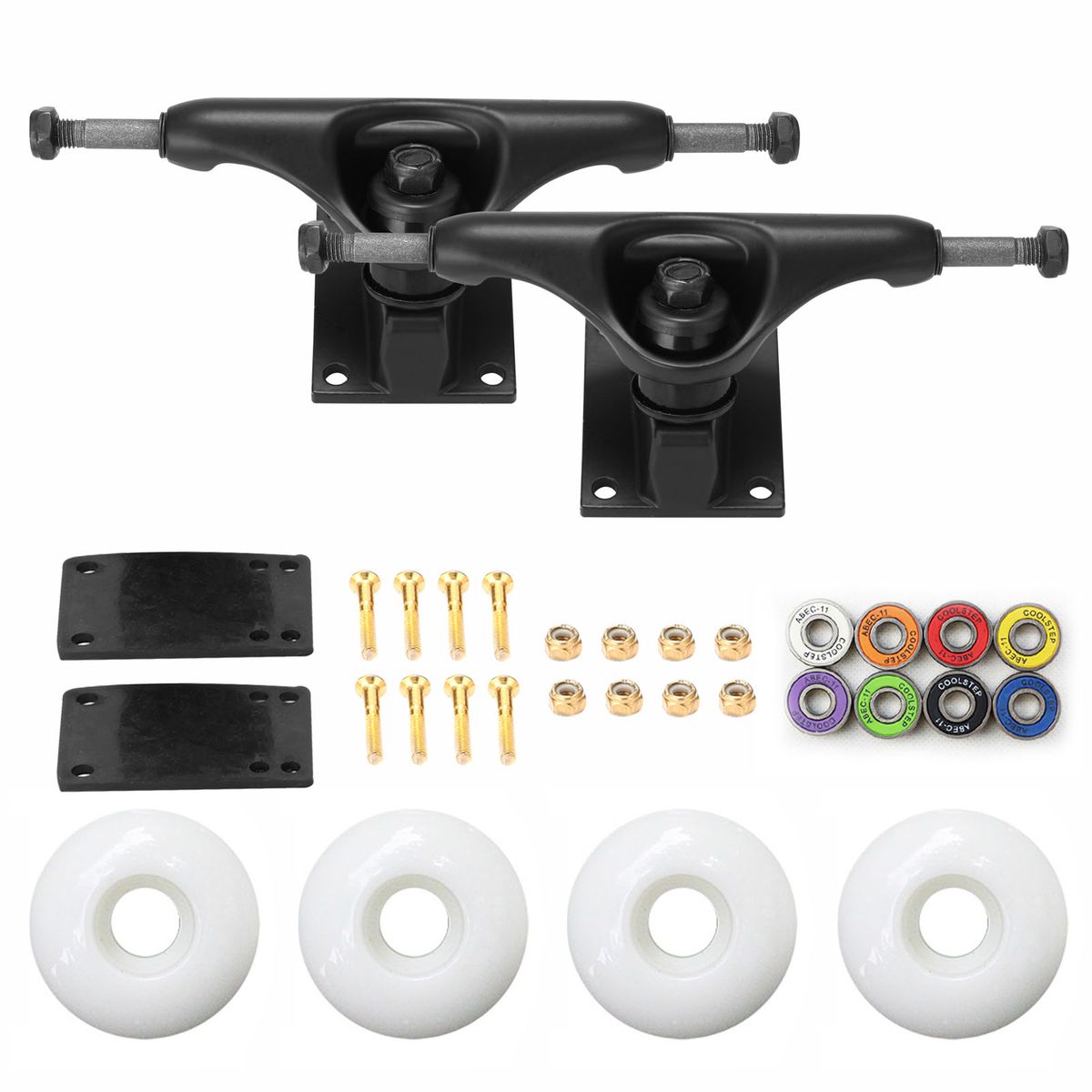 Skateboard 5 Inch Bracket ABEC-11 Bearing 52*32 Wheel Set