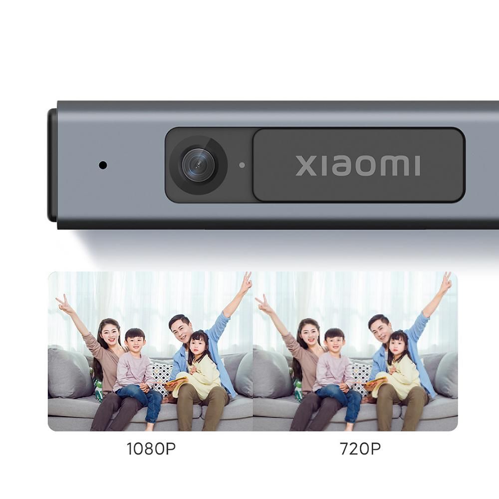 Xiaomi Mi TV Camera 1080P HD Webcam with Dual Noise Reduction Microphones/Privacy Cover/Triple Installation Protection TV Desktop Camera for Video Call/Teaching/Conference
