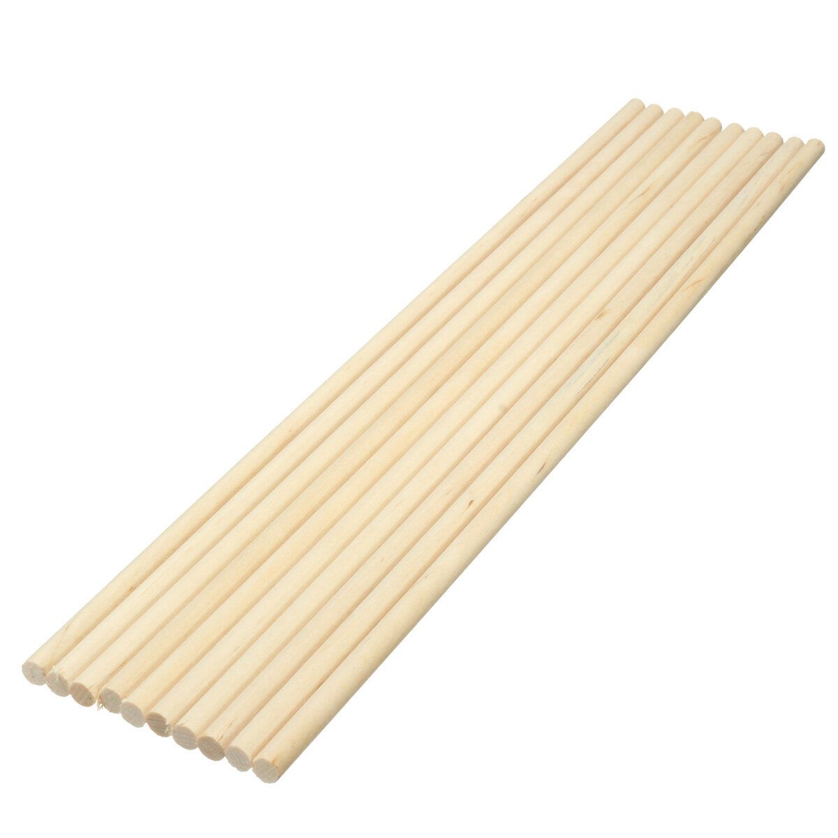 10pcs Round Wooden Lollipop Lolly Sticks Cake Dowels DIY Food Hand Crafts Tool 6mm 6mm