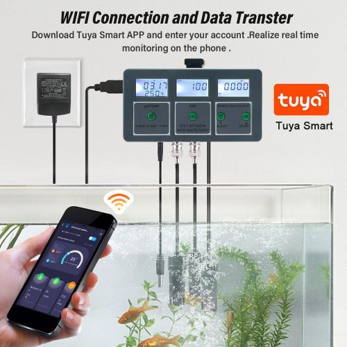 Tuya WiFi FishTank Water Quality Tester High Accurancy Home