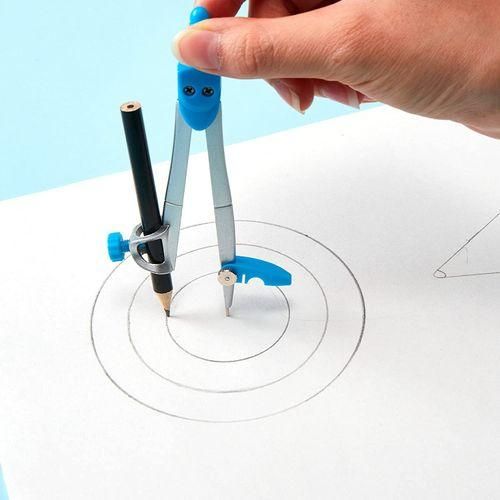 Geometry Set 10 Pcs Math Supplies Kit,Including