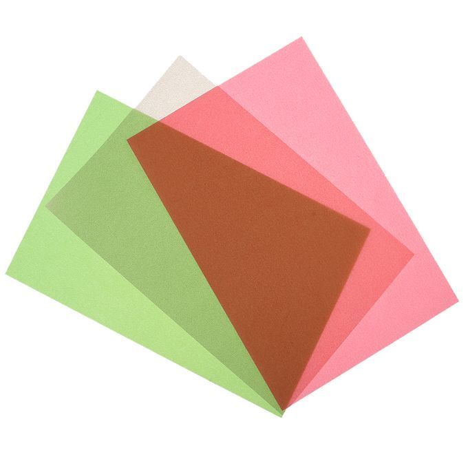 50pcs 15x10cm  Coloured Translucent Tracing Papers For DIY Cardmaking