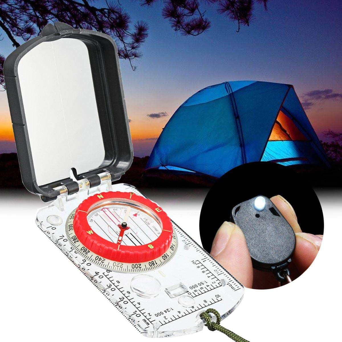 Professional Pocket Geology Compass For Outdoor Hiking Camping YS
