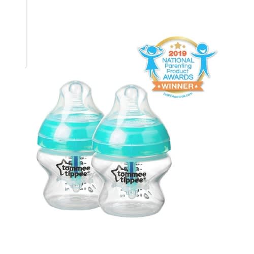 Advanced Anti-colic Baby Bottle Feeding Gift Set -heat Sensing Technology