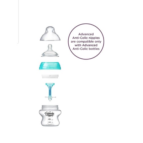 Advanced Anti-colic Baby Bottle Feeding Gift Set -heat Sensing Technology