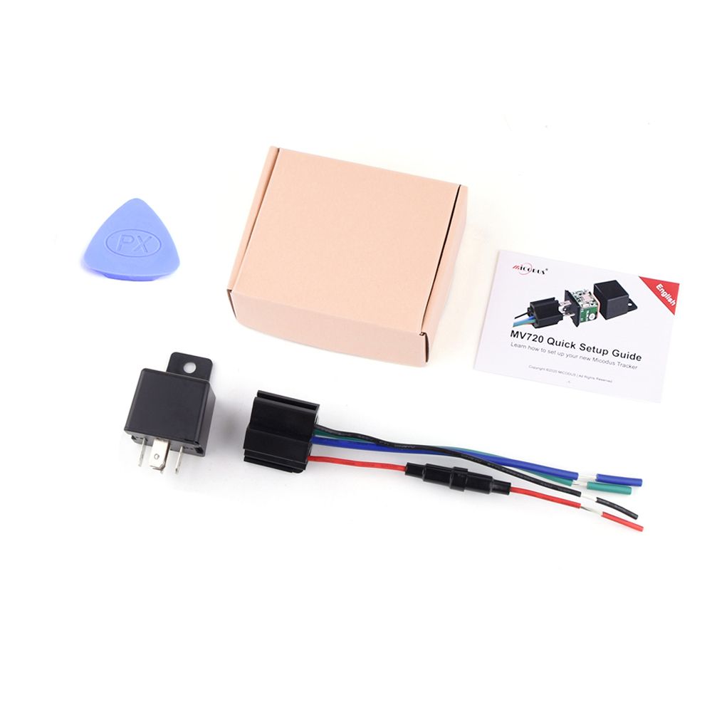 Vehicle Tracker Relay GPS Tracker Cut Off  Hidden