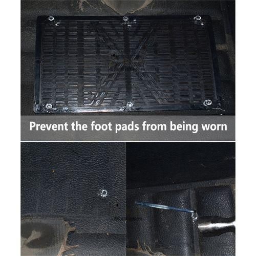 Universal Car Floor Mat Pad Heel Foot Carpet Pedal Patch