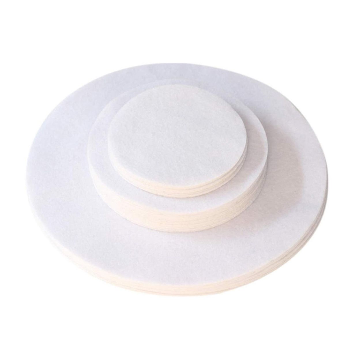 48Pcs/Lot Soft Felt Plate Dividers Pots Pans Separator Protectors Scratch-proof for Porcelain Glass Dinnerware Kitchen Supplies