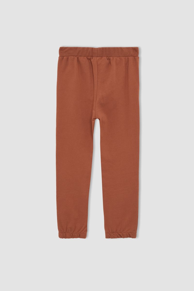 Girl - Regular Fit Knitted Bottom Trousers - Brown