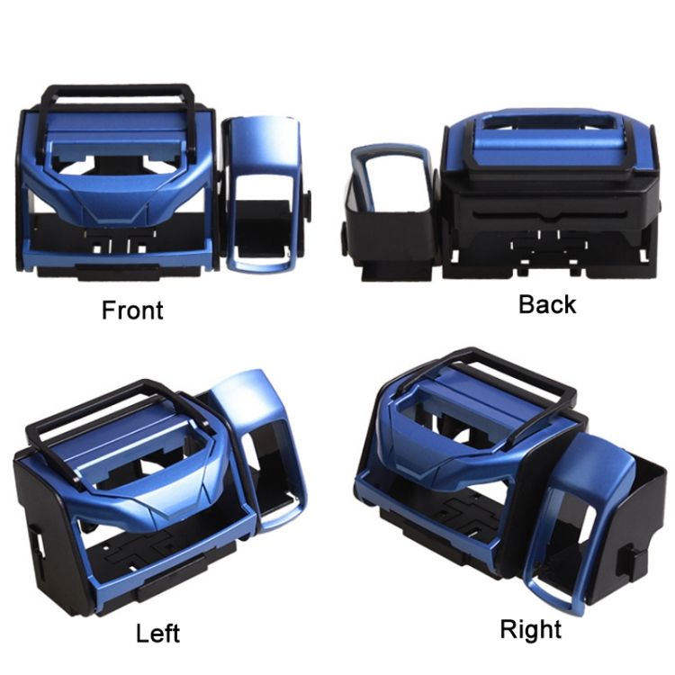 2 PCS SD-1012 Car Multifunctional Drink Holder Garbage Box