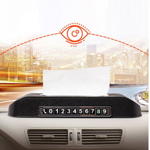 Car Tissue Dispenser Box -Black