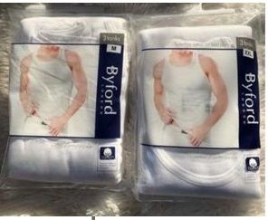 Men Singlet 3 In 1 2 Pack (6 Pieces)