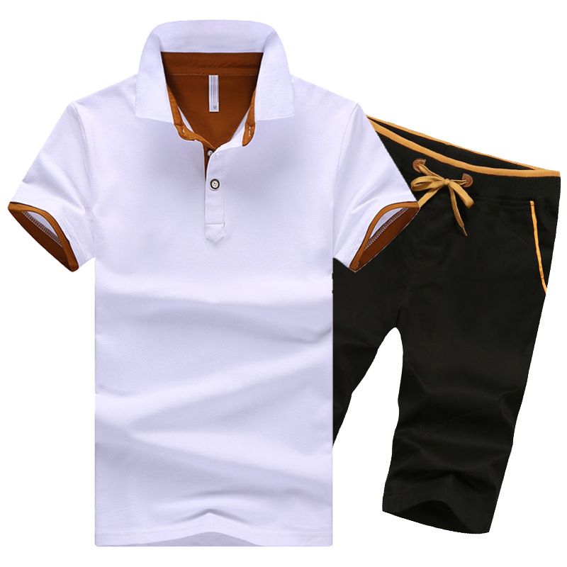 One Piece Of Summer Cotton Short-sleeved T-shirt Men #39;s