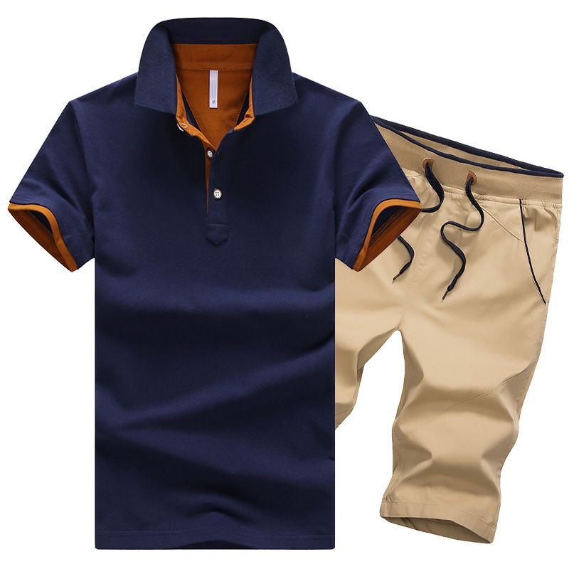 One Piece Of Summer Cotton Short-sleeved T-shirt Men #39;s