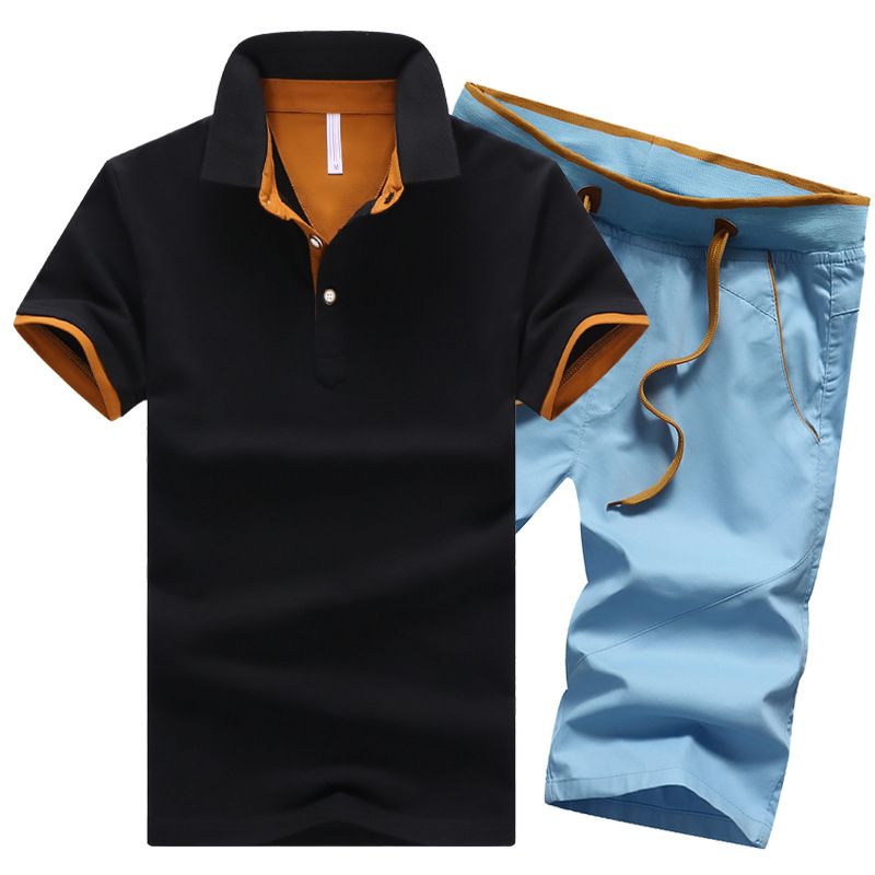 One Piece Of Summer Cotton Short-sleeved T-shirt Men #39;s