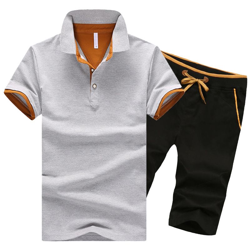 One Piece Of Summer Cotton Short-sleeved T-shirt Men #39;s