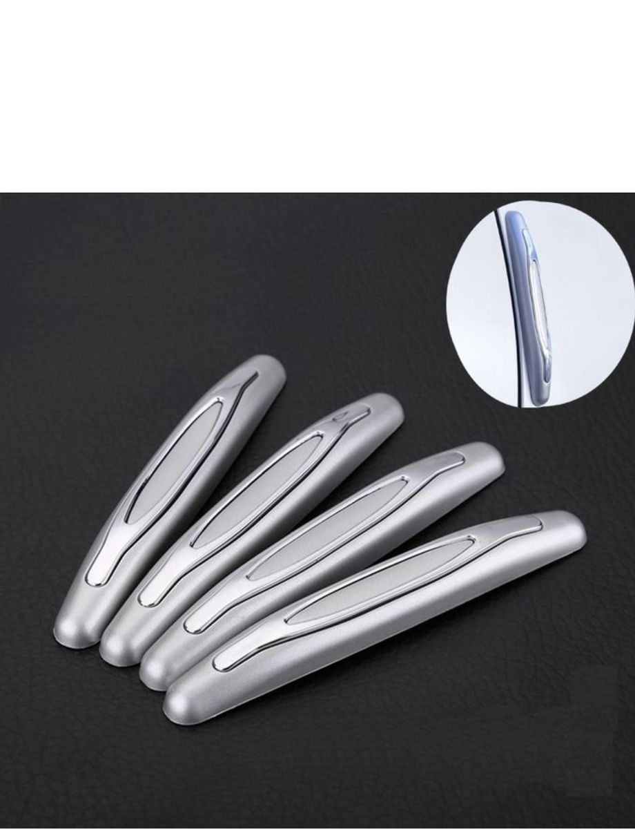4 Pieces Anti Scratch Door Chrome