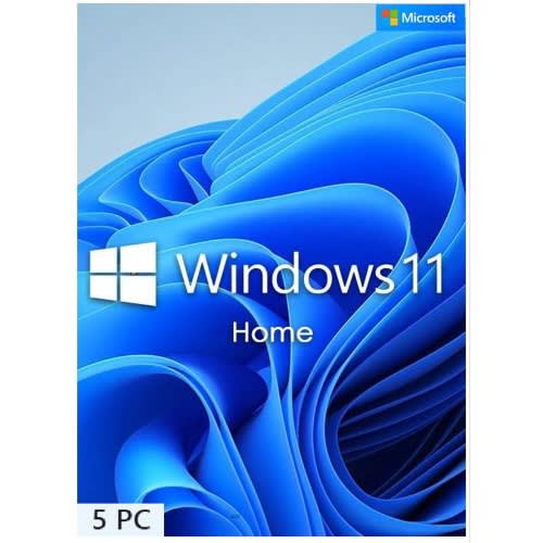 Microsoft Windows 11 Home Download Version 5 Pcs/ 32/64bit Cd