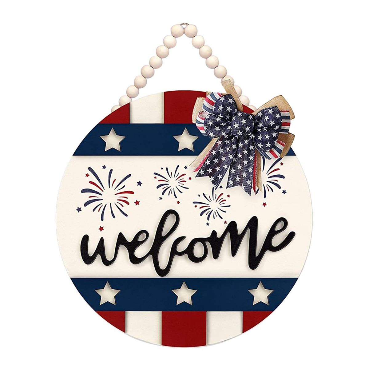 Hanging Sign Wall Porch Window Hanging Front Door Sign Multicolor