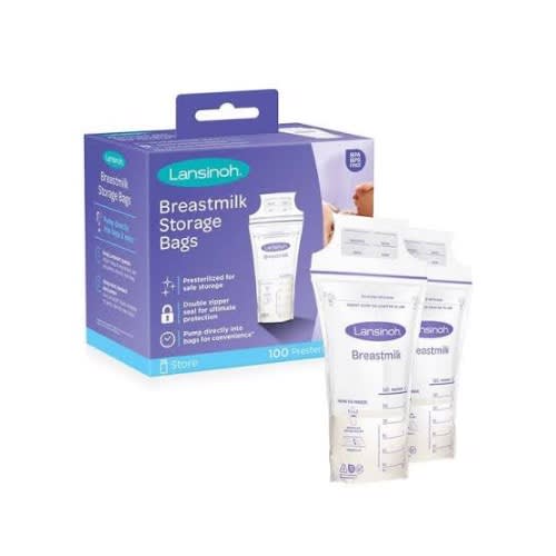 Breastmilk Storage Bags - 100 Count - 180ml
