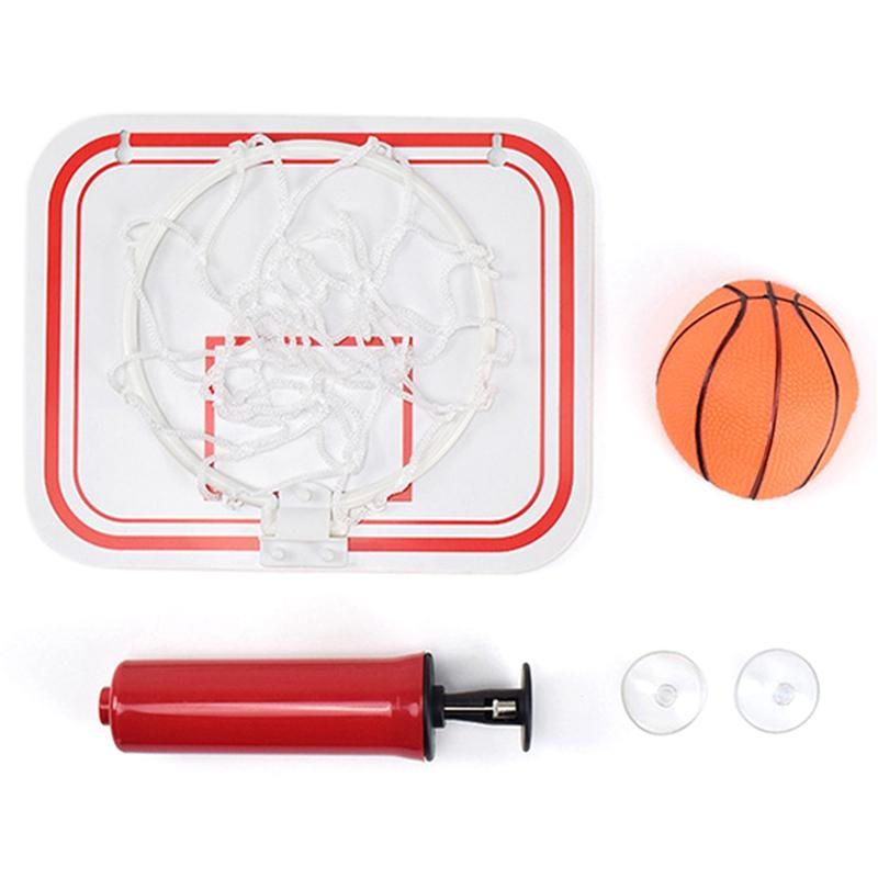 Sport Office Basketball Hoop Clip for Trash Can Basketball Game Small Basketball Board Clip for Waste Basket