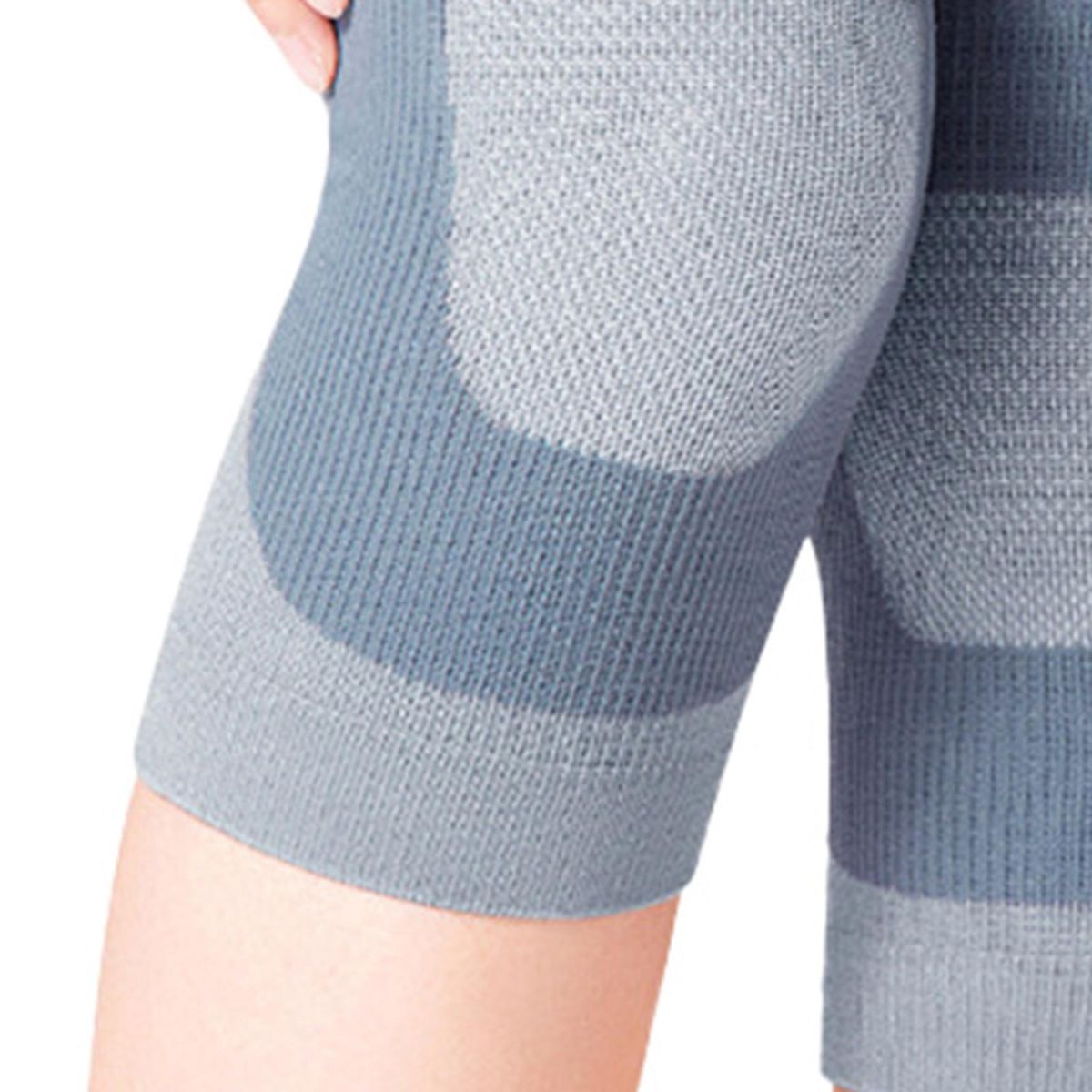 1 Pair Knee Support Protector Adults Knee Pads Yoga Sport Soft Knee Guards Grey