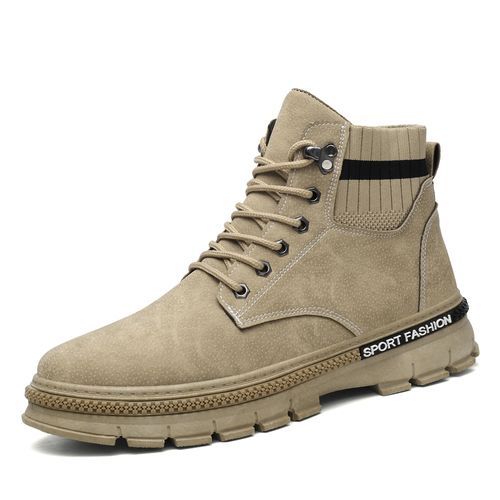 Men Martin Boots(Khaki)