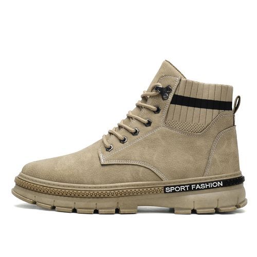 Men Martin Boots(Khaki)