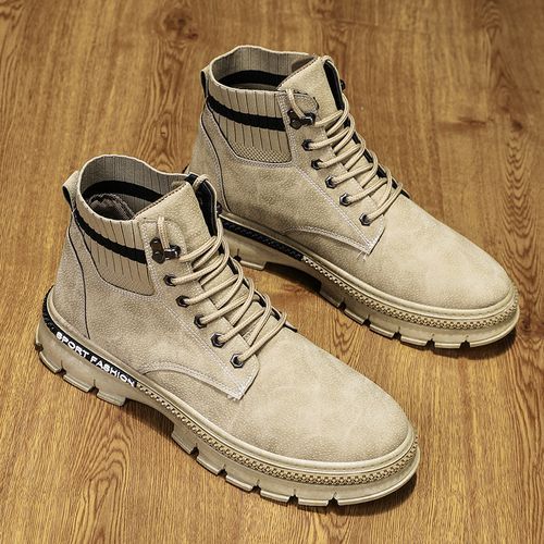 Men Martin Boots(Khaki)