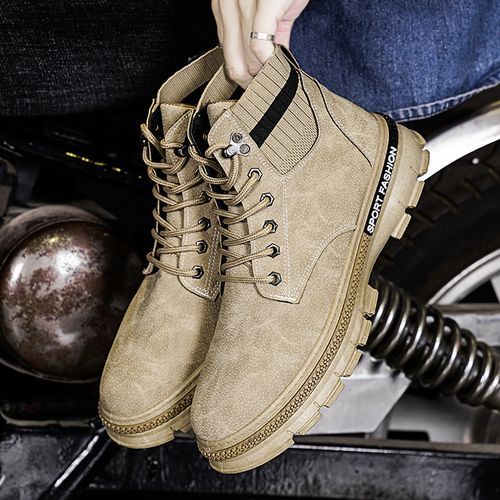 Men Martin Boots(Khaki)