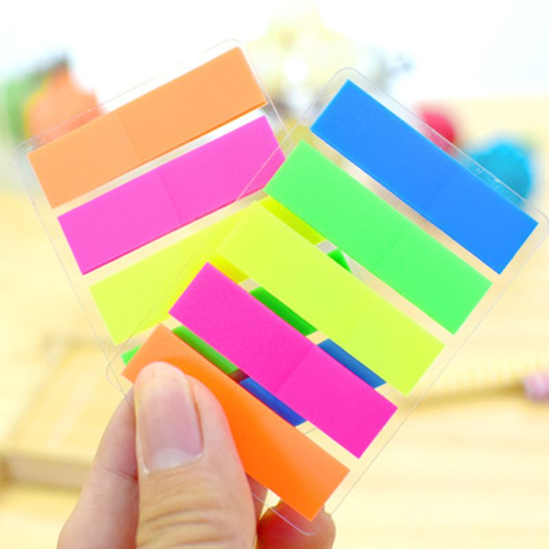 Fluorescent Transparent Note Stickers Cute Stickers Note
