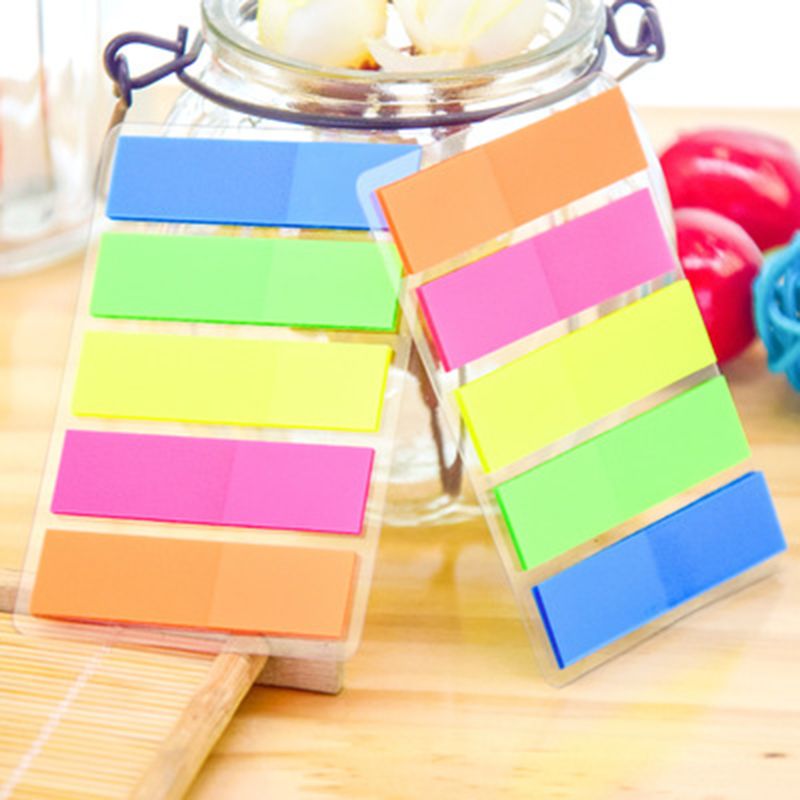 Fluorescent Transparent Note Stickers Cute Stickers Note