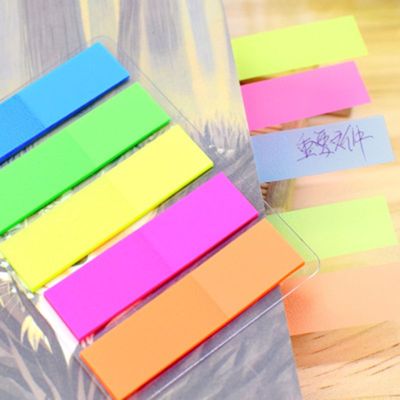 Fluorescent Transparent Note Stickers Cute Stickers Note