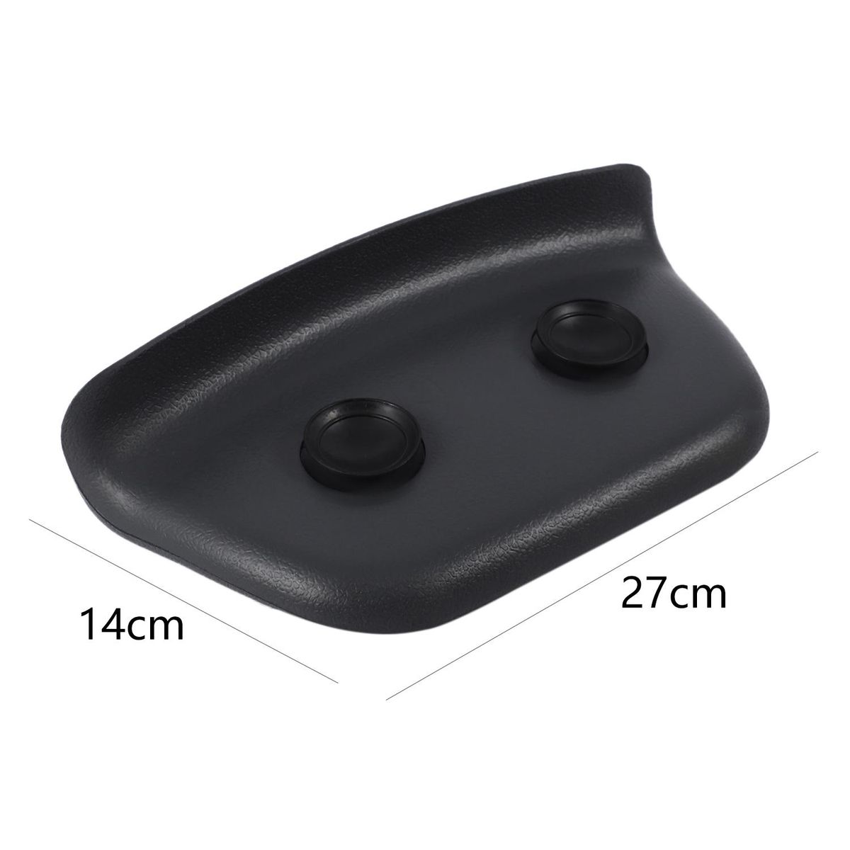 Spa Bath Pillow, PU Bath Cushion With Non-Slip Suction