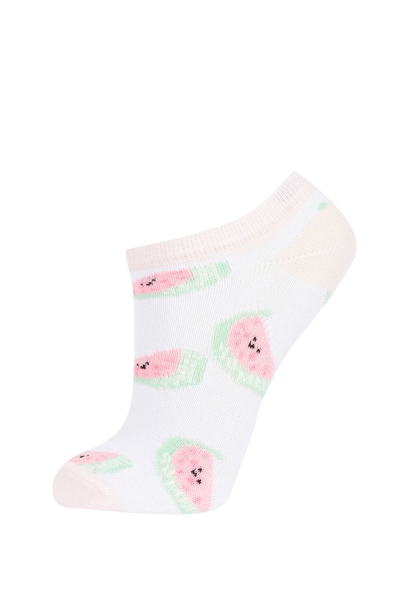 7 Piece Girl Casual Low Cut Socks - Karma