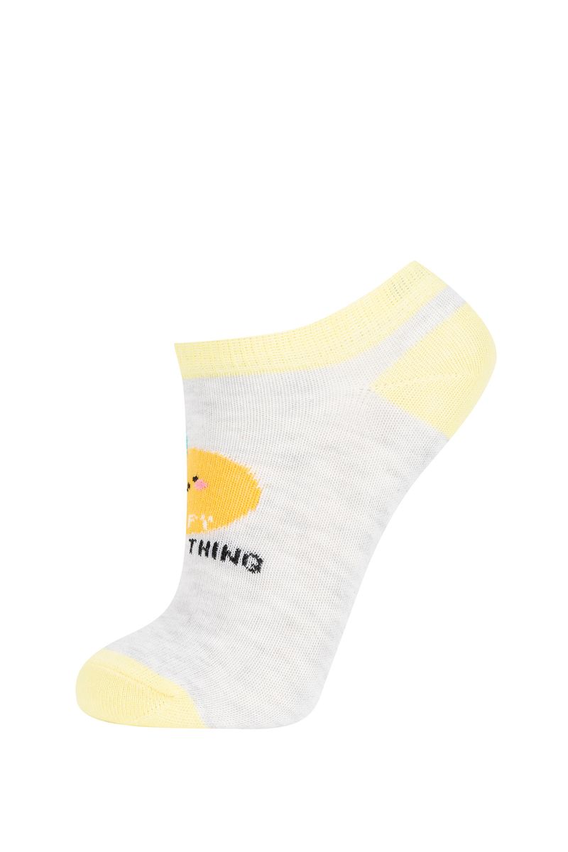 7 Piece Girl Casual Low Cut Socks - Karma